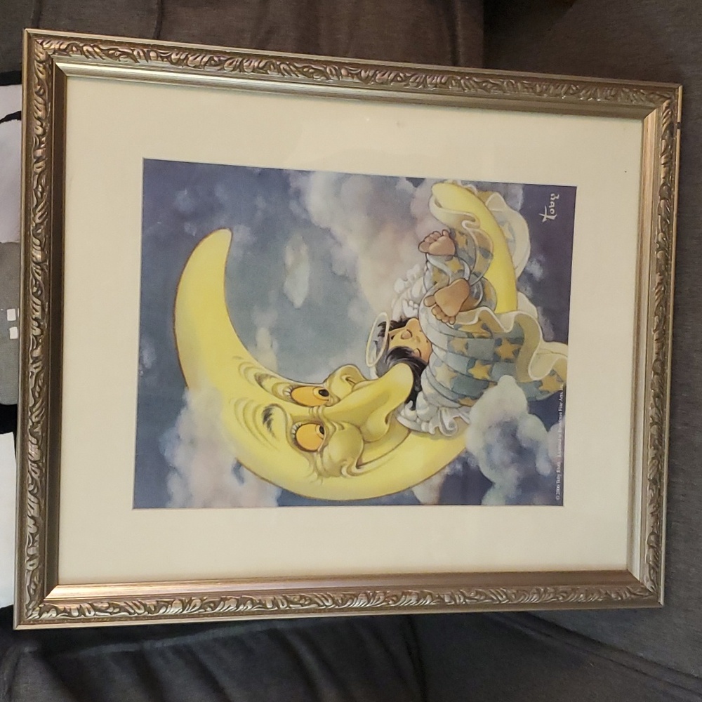 ANGEL BOY & MOON. BY TOVY.